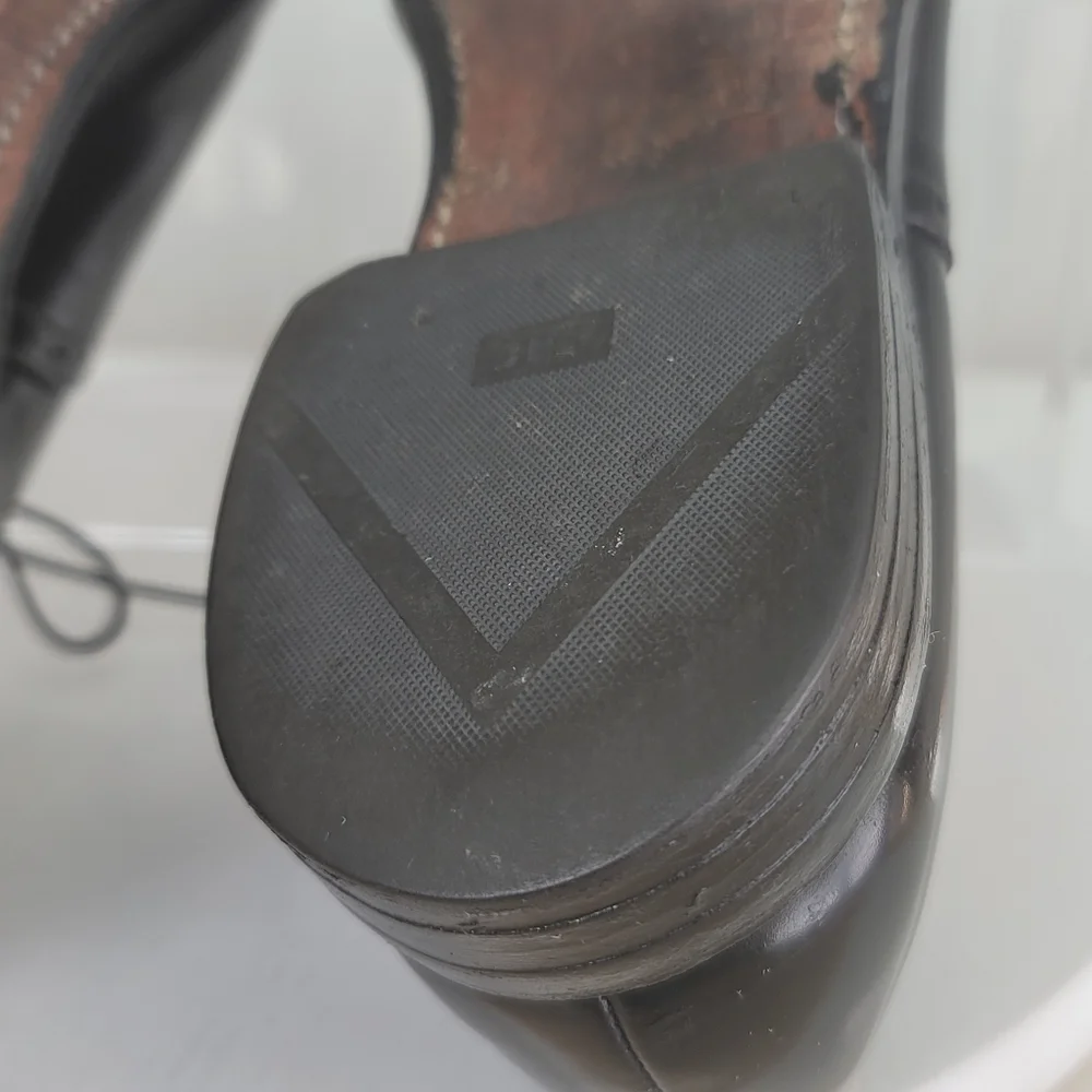 Allen Edmonds Danbury Black Leather Oxfords Men's Dress Shoes Size 9C